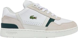 Lacoste Groene Sneakers - Heren - Sneakers - Groen - 45 EU - Schoenen
