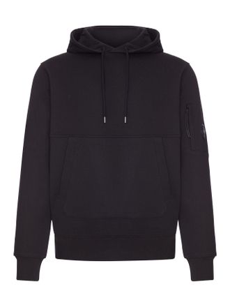 C.P. Company COTTON SWEATSHIRT WITH HOOD AND DRAWSTRING - Cp Company - Man