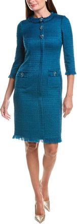 Teri Jon by Rickie Freeman Boucle Sheath Dress