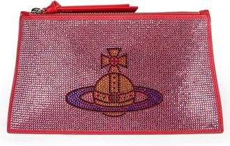 Vivienne Westwood Flat Zip Clutch