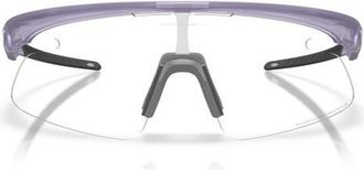 Oakley Gender Inclusive Rslv Lite 50mm Photochromic Rectangular Sunglasses in Matte Trans Lilac at Nordstrom