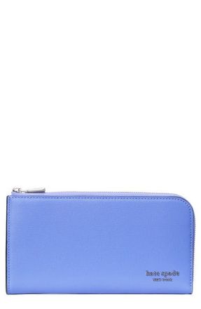 Kate Spade New York devin saffiano leather wallet in Dark Periwinkle at Nordstrom