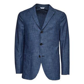 Boglioli Blazers, male, Blue, Size: 2XL Blazers