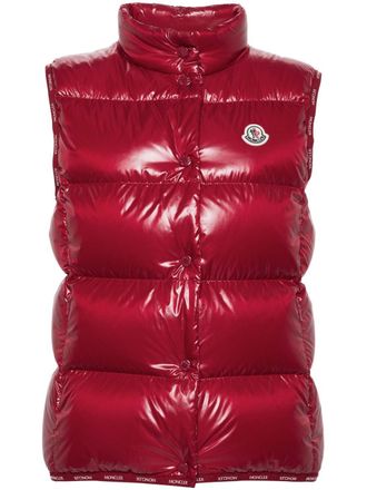 Moncler Gilet Badia imbottito - Rosso