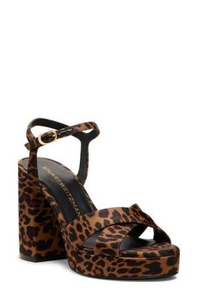 Stuart Weitzman Dayna Ankle Strap Platform Sandal in Classic at Nordstrom Rack, Size 8