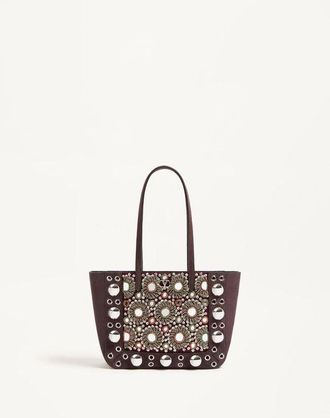 Valentino Garavani Valentino Garavani Nellc&ocirc;te Mini Embroidered Shopping Bag Wo