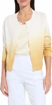 Lyss&eacute; Reign Ombre Cardigan In Dip Dye