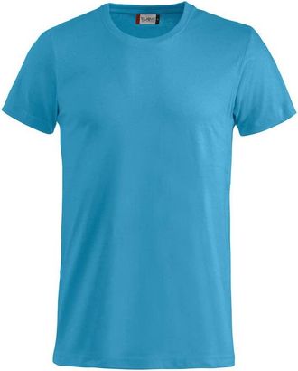 Clique Texas Bull Mens T-Shirt Turquoise Turquoise XX-Large