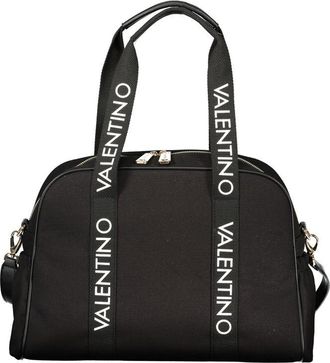 Mario Valentino Nero Cotton Women Womens Handbag