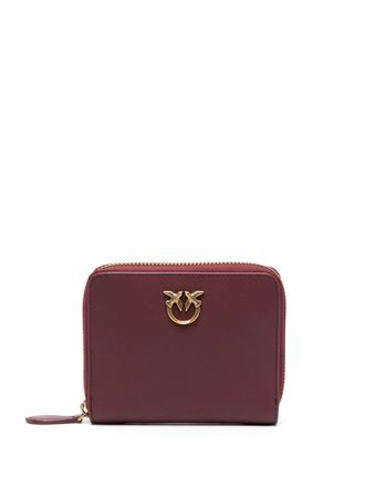 Pinko Taylor leather wallet - women - Calf Leather - One Size - Purple