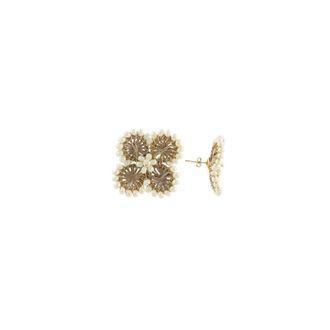 Lott. Gioielli CE SI Flower Earring S - Champagne at Nordstrom, Size Small