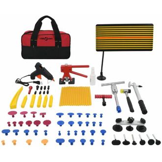 vidaXL Set De Reparaci&oacute;n De Abolladuras Sin Pintura Xxl 75 Piezas Vidaxl