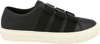 Ferragamo Nataly Calfskin Leather Low-Top Sneakers