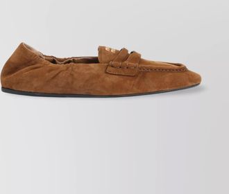 Miu Miu loafers with back elasticated detail