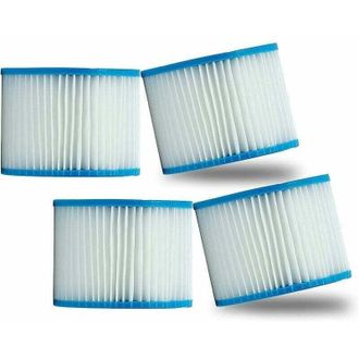 OEM Filtro De Repuesto Bestway Insert Vi Para Piscinas Lay-z-spa Miami, Vegas Y Monaco. Cartucho De Filtro Para Piscinas Bestway Vi, Tama&ntilde;o 6-58323 (4 Uni