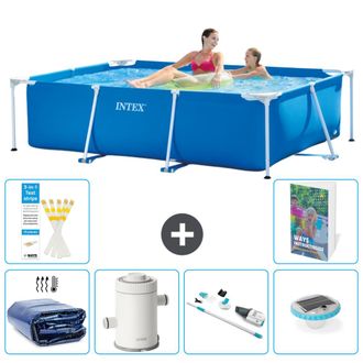 Intex Piscina Con Estructura Rectangular - 220x150x60 Cm - 7-piezas S30