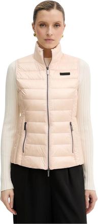 A|X Armani Exchange Gewatteerd Gilet - Dames - Bodywarmers - Beige - S - Jassen