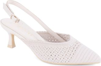 Elie Tahari Palermo Slingback Pump in Natural at Nordstrom, Size 7.5