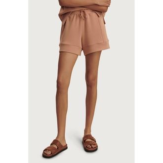Varley Atrium High Waist Shorts in Camel at Nordstrom, Size X-Small