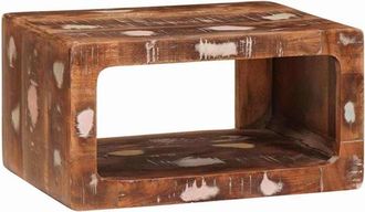 vidaXL Comodini 45 x 30 x 24 cm legno massello di riciclo - Vidaxl