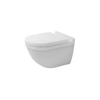 Duravit Inodoro Suspendido Starck 3 Rimless Ti 360x540mm Esmalte Higi&eacute;nico Blanco