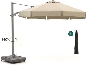 Shadowline + 15% kassakorting | Shadowline Miami zweefparasol &oslash; 350cm