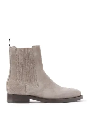 Brunello Cucinelli Beatles Suede Chelsea Boots