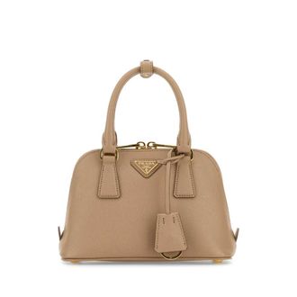 Prada Beige Leather Handbag