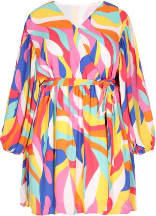 Izia Grote maten jurk vrouwen veelkleurig