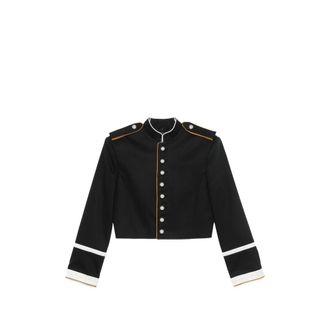 Ann Demeulemeester Bine Marsina Button-embellished Jacket
