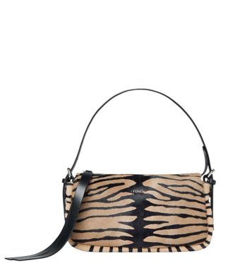 Fendi Brown Logo Small Shoulder Bag