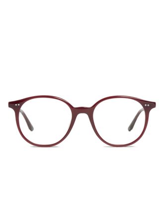 Peter and May LT4 bril met rond montuur - Rood