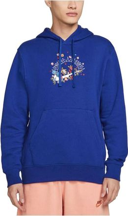 Nike Sportswear Club Fleece Pullover Hoodie Royal Blue DQ3513-455