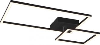 Reality Trio Lighting Padella Led Ceiling Lamp Black Tiltable R62642132
