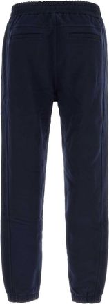 Saint Laurent Mens Cotton Joggers Navy