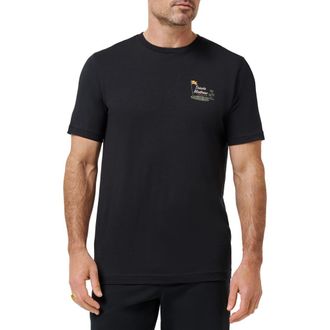 Travis Mathew Beach Club Graphic T-Shirt in Black at Nordstrom, Size Large