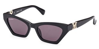 Max Mara MM0057 EMME13 01A Womens Sunglasses Black Size 52