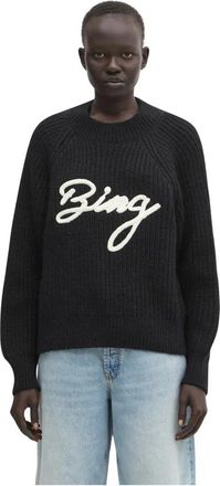 Anine Bing Mujer, Jerseys, Negro, Talla: S