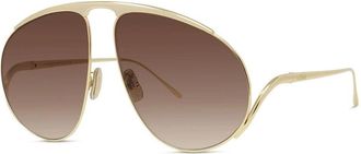 Loewe LW40180U 30F Womens Sunglasses Gold Size 61