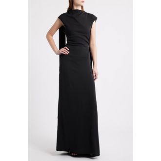 Odd Muse The Ultimate Muse Cap Sleeve Dress in Black at Nordstrom, Size X-Small