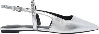 Michael Michael Kors Kors Silver Slingback