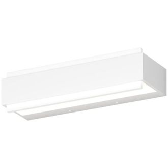 Top-Light Applique moderno top light bios 1213 30 dm led switch 1320lm diffusore alluminio illuminazione modulo integrato, finitura metallo bianco
