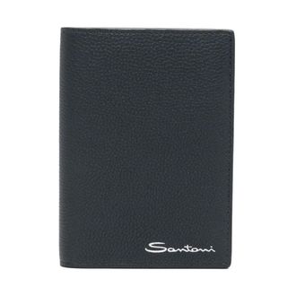 Santoni Wallet - Heren - Portefeuilles - Blauw - ONE Size - Accessoires