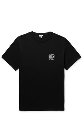 Loewe Logo-Embroidered Cotton-Jersey T-Shirt
