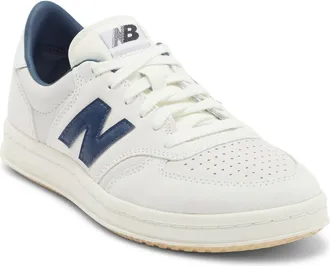 New Balance Gender Inclusive T500 Tennis Sneaker in Reflection/nb Navy at Nordstrom, Size 10.5 Womens