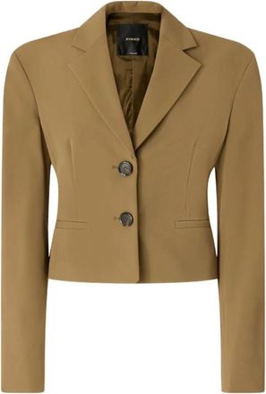 Pinko Pinko Blazers - Dames - Blazers - Groen - L - Jassen