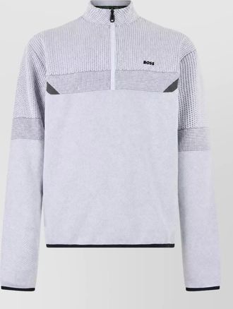 HUGO BOSS high collar zip sweatshirt