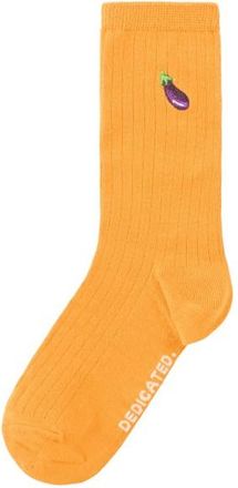 Dedicated Rib Socks Knivsta Eggplant Multifunktionssocken - Unisex | orange