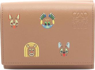 Loewe Pre-owned Loewe Leather Futurist Cat Small Wallet Ladies N49CXFCB1CXSNCQ1