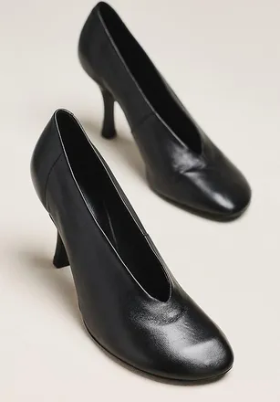 Maeve Easy Leather Pumps